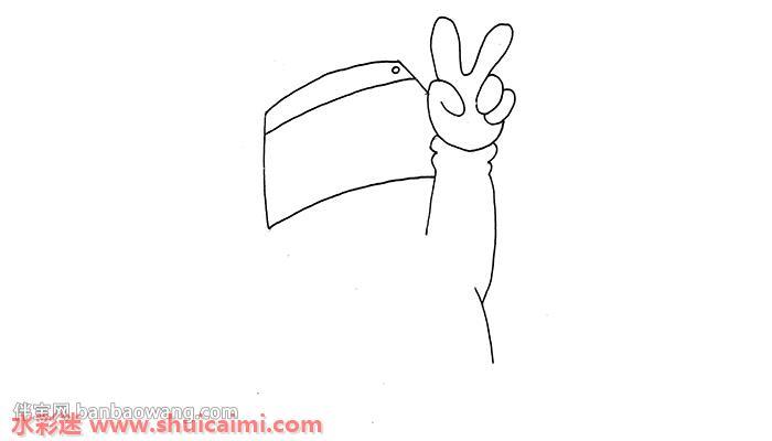 穿防护服怎么画 穿防护服简笔画漂亮卡通