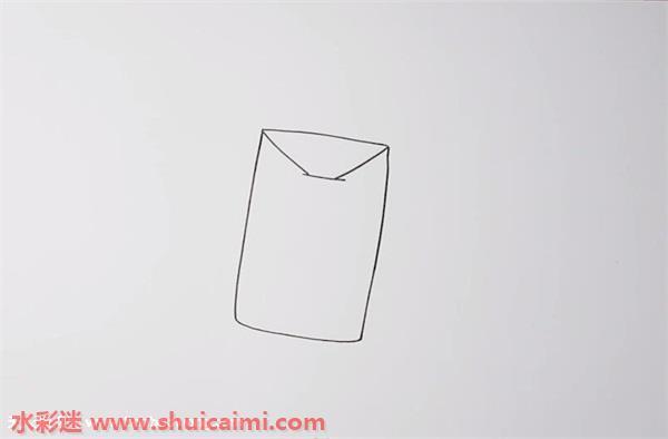 新年红包怎么画 新年红包简笔画图片带颜色