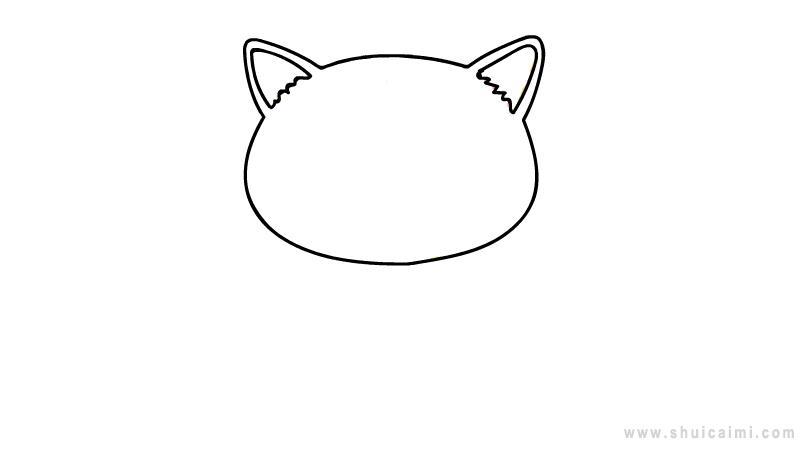 猫简笔画怎么画 猫简笔画步骤