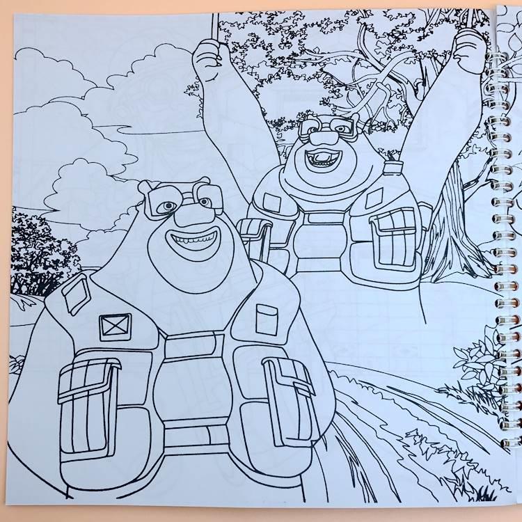 熊出没简笔画 熊出没简笔画图片大全可爱