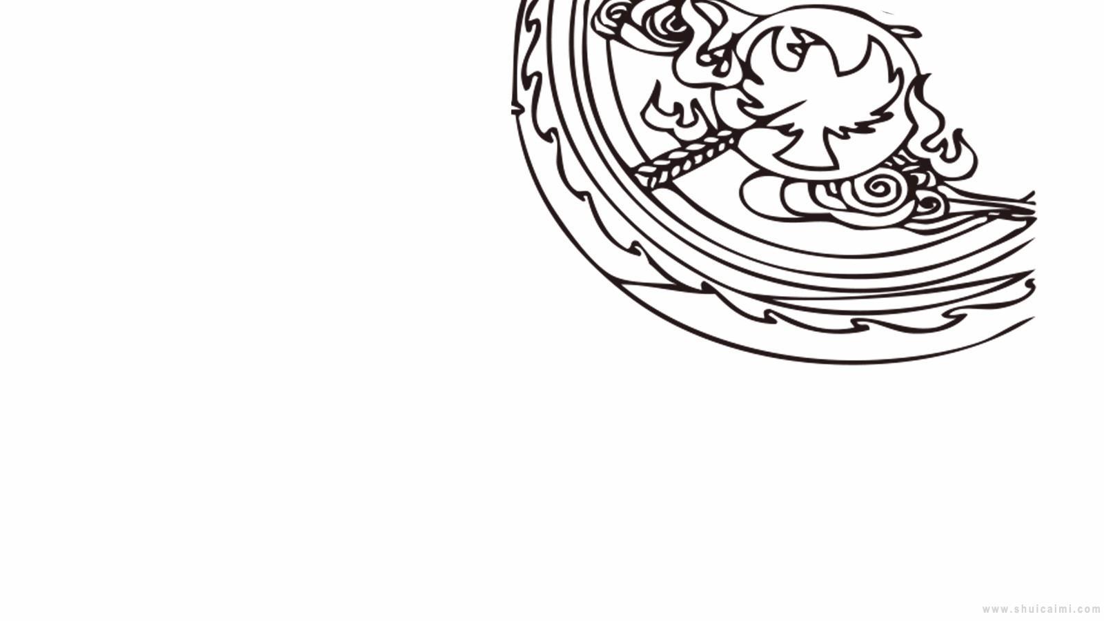 后羿射日简笔画怎么画 后羿射日简笔画顺序