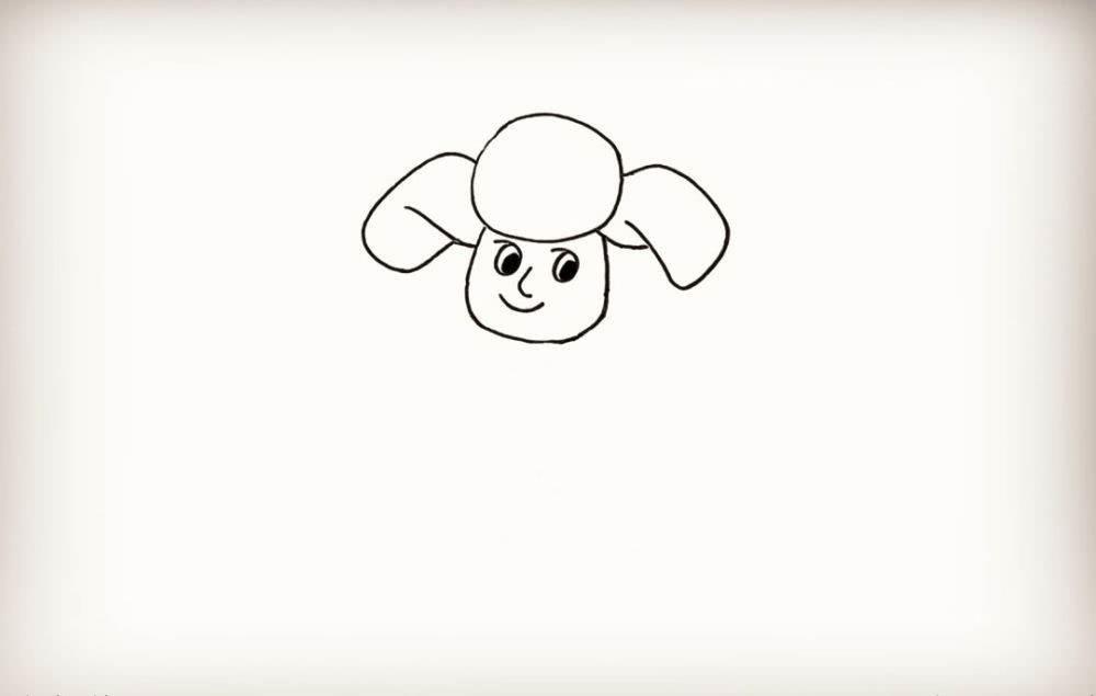 头简笔画 老虎头简笔画