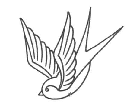 小燕子简笔画 小燕子简笔画图片