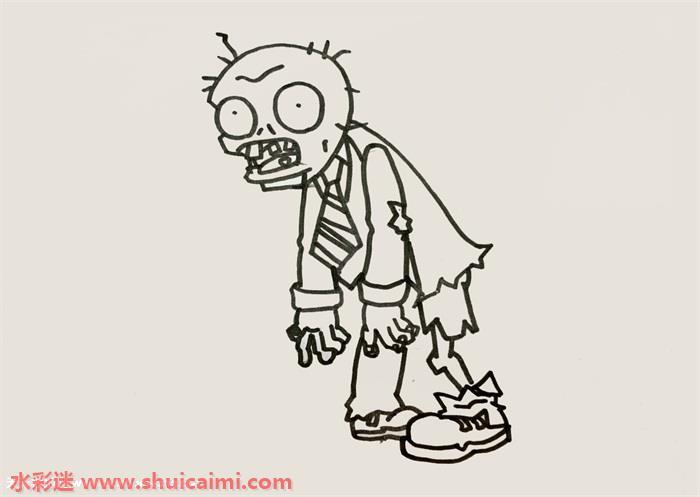 简单又漂亮的植物大战僵2简笔画教程