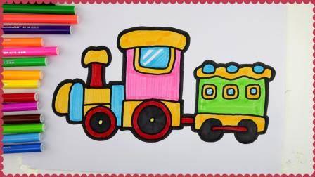 小火车简笔画 小火车简笔画图片大全