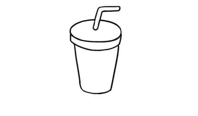 可乐简笔画 可乐简笔画可爱