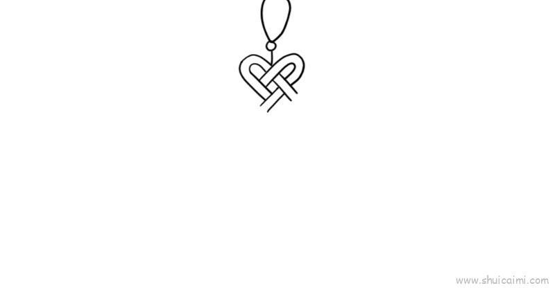 新春中国结儿童画怎么画 新春中国结简笔画简单又好看