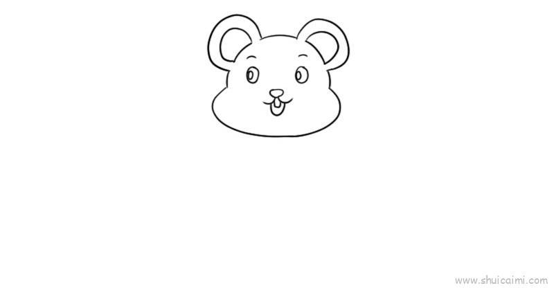 老鼠图儿童画怎么画 老鼠图简笔画简单