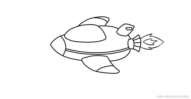 现在与未来儿童画怎么画 现在与未来简笔画简单