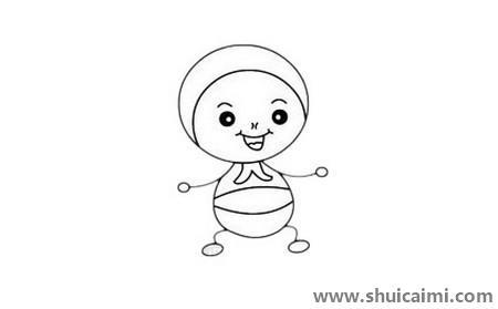 瓢虫儿童简笔画
