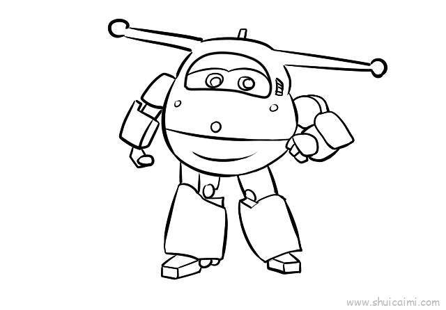 乐迪儿童画怎么画 乐迪简笔画好看