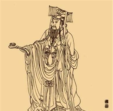 东方天帝伏羲简笔画 伏羲简笔画