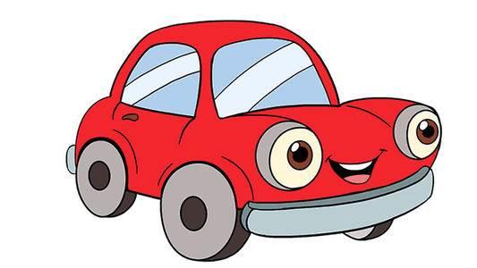 简笔画小汽车 简笔画小汽车的画法最简单
