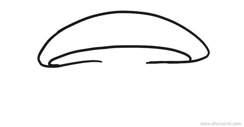 花蘑菇儿童画怎么画 花蘑菇简笔画图片