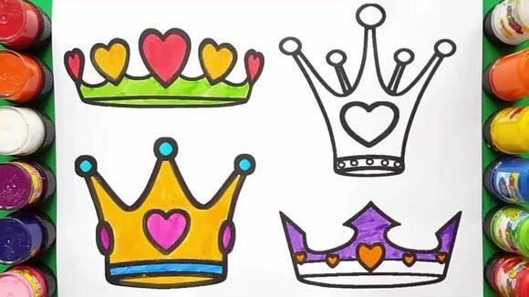 皇冠简笔画 皇冠简笔画图片素材