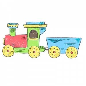 小火车简笔画 小火车简笔画图片大全