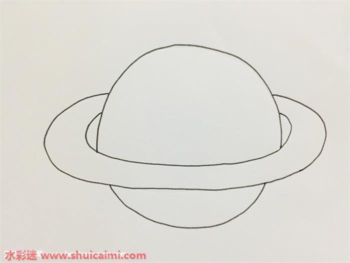 星球怎么画 星球简笔画简单易画彩色