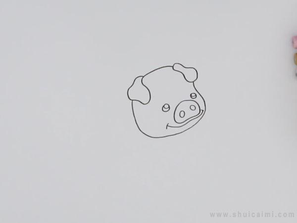 猪简笔画怎么画 猪简笔画简单又好看