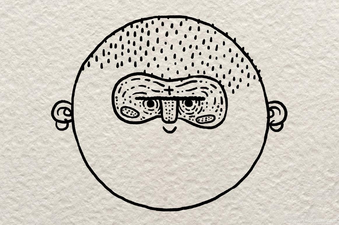 超维京风人物头像怎么画 超维京风人物头像简笔画简单好看带颜色