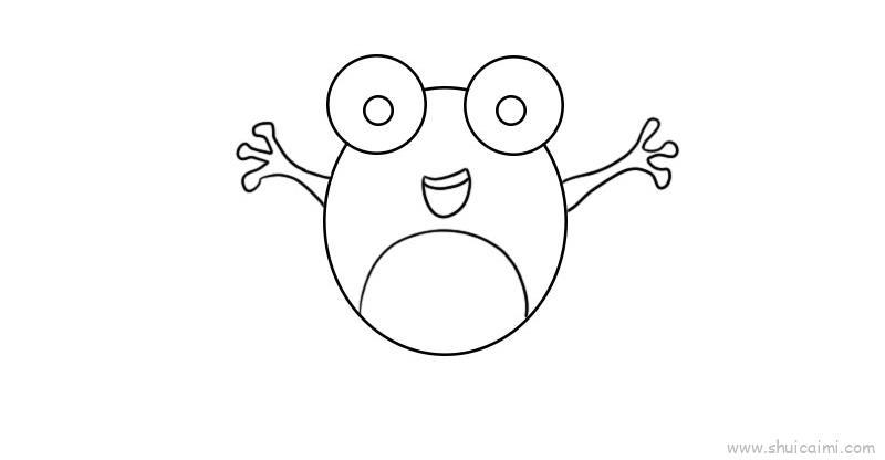 青蛙儿童画怎么画 青蛙简笔画简单又好看