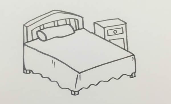 卧室简笔画 卧室简笔画图片大全