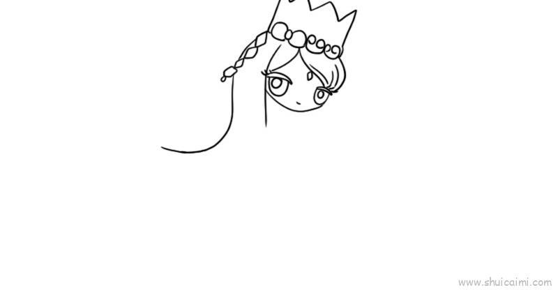 叶罗丽冰公主儿童画怎么画 叶罗丽冰公主简笔画简单又好看