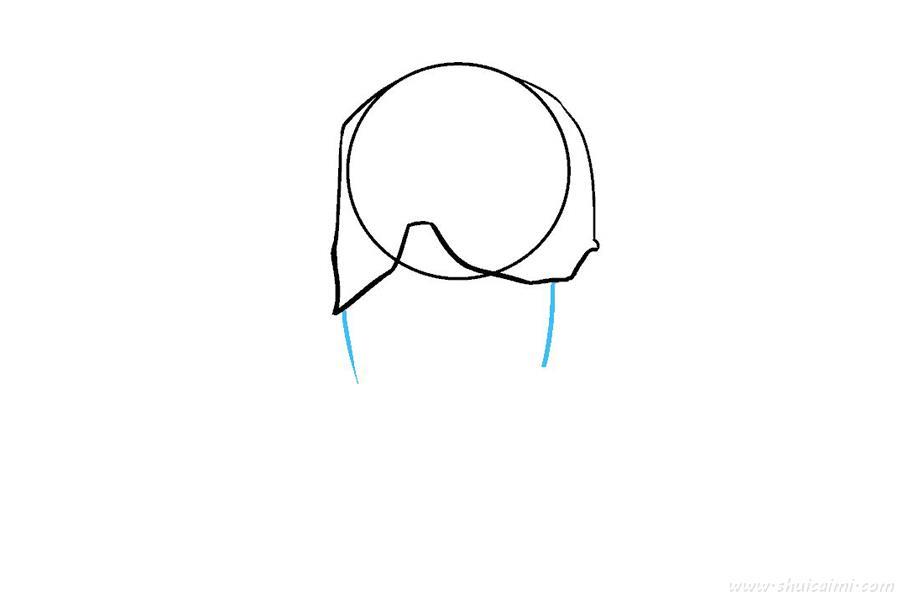 美国队长怎么画 美国队长简笔画简单又漂亮彩色