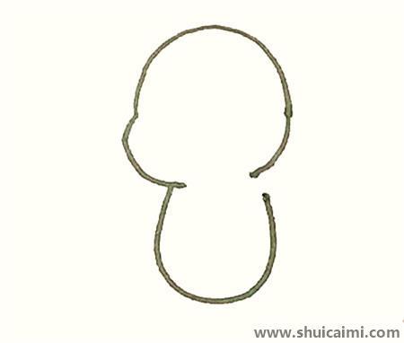 神奇宝贝小火龙儿童简笔画