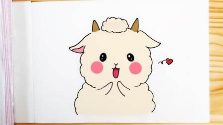 小羊简笔画图片大全可爱 小羊简笔画图片大全可爱版