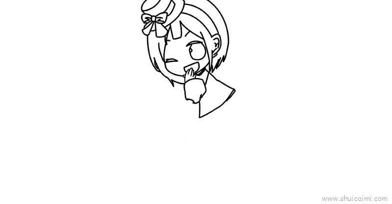 q版小女孩儿童画怎么画 q版小女孩简笔画简单又好看