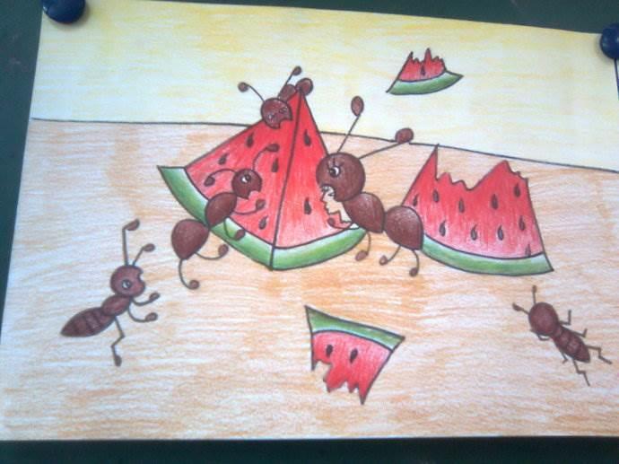 蚂蚁简笔画图片大全 蚂蚁简笔画图片大全可爱