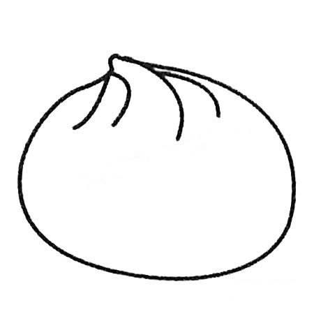 包子简笔画 包子简笔画可爱