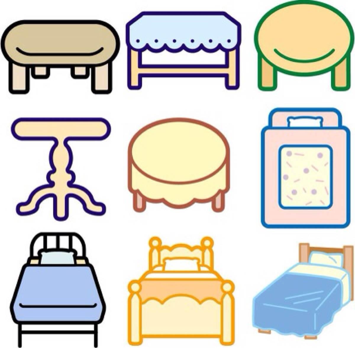 家具的简笔画图片大全 家具的简笔画图片大全可爱