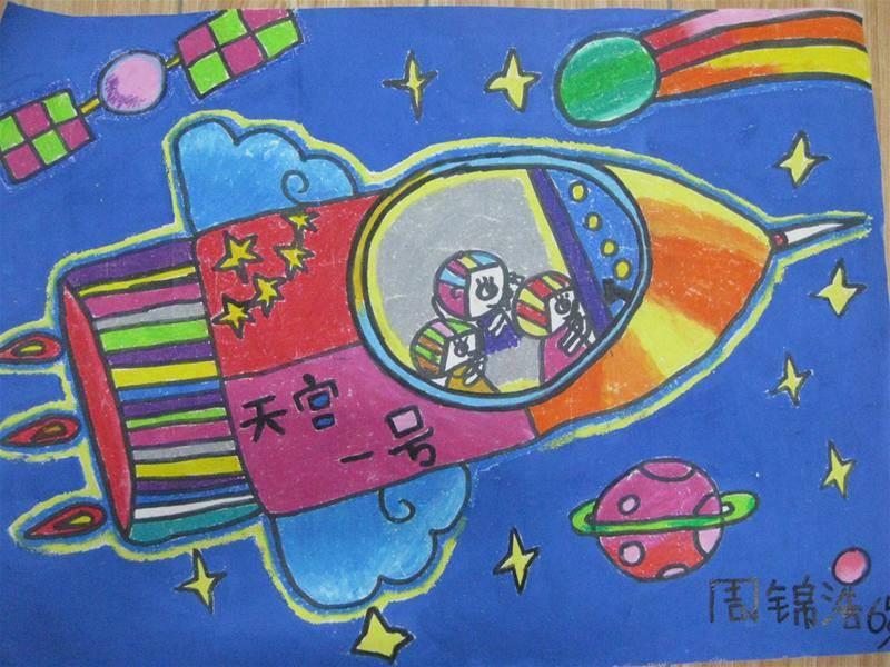 天宫简笔画 天宫简笔画图片