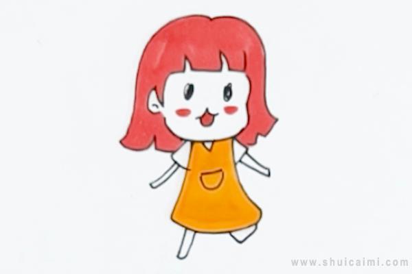 小人简笔画怎么画 小人简笔画步骤