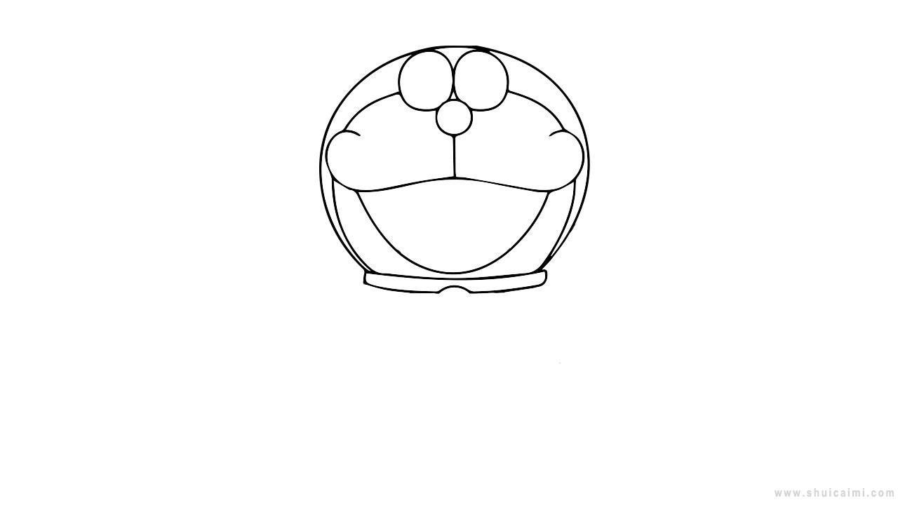 叮当猫怎么画？ 叮当猫的简笔画详细教程画法