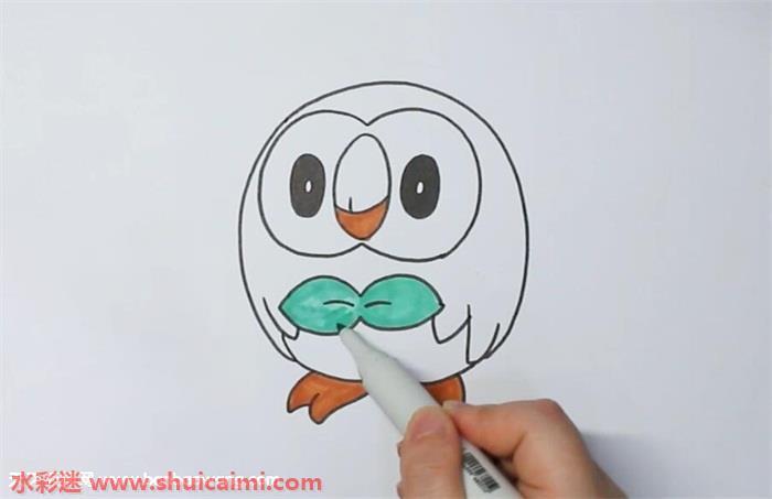 木木枭怎么画 木木枭简笔画漂亮