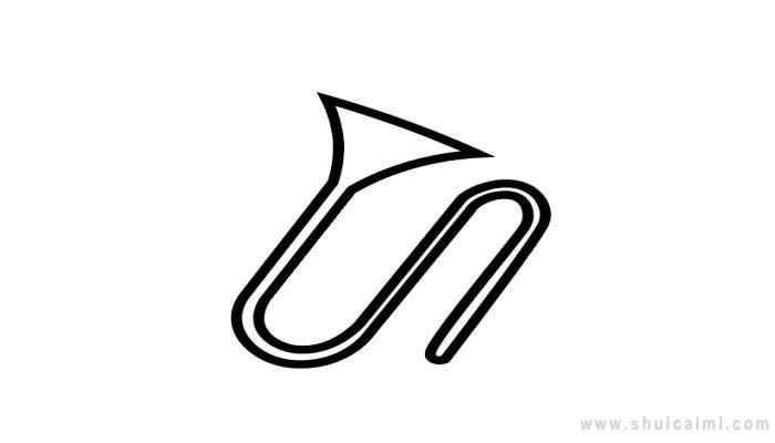 长号简笔画怎么画 长号简笔画图片大全