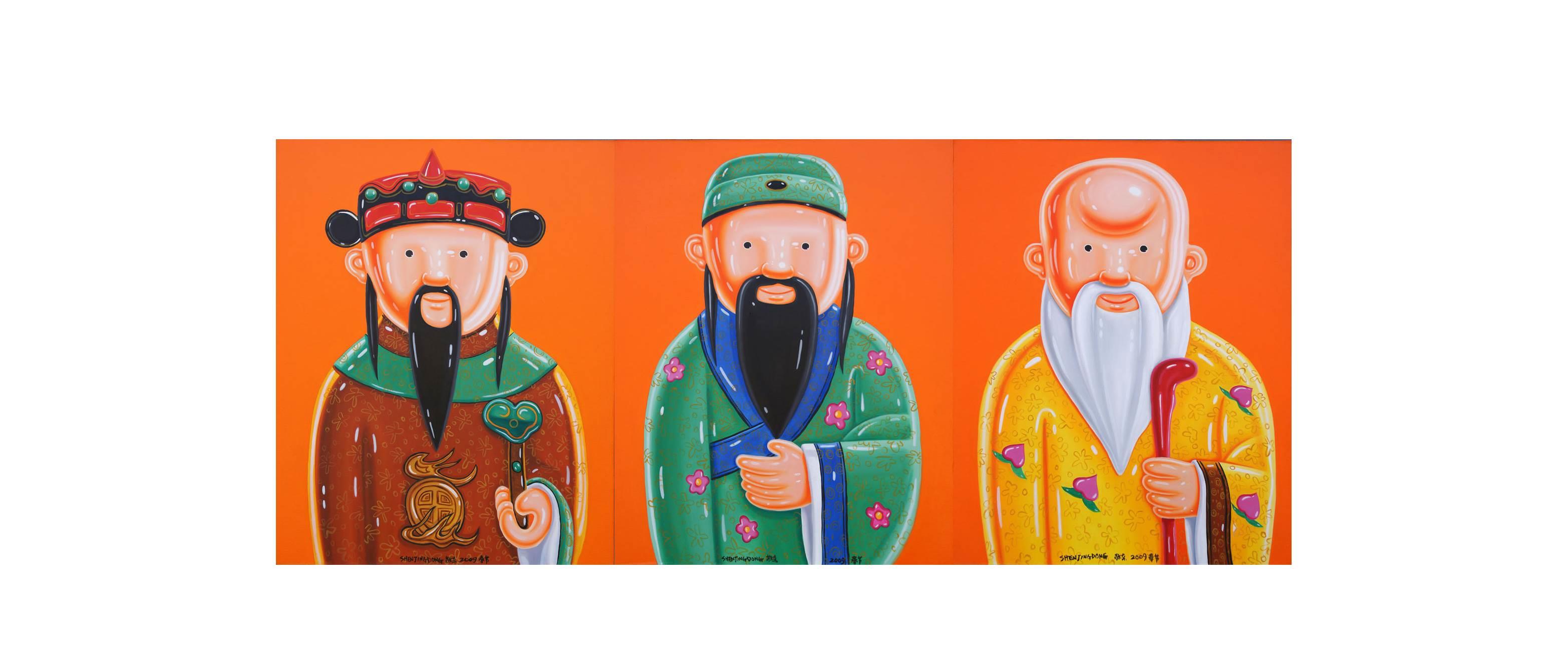 福禄寿简笔画怎么画 福禄寿简笔画怎么画