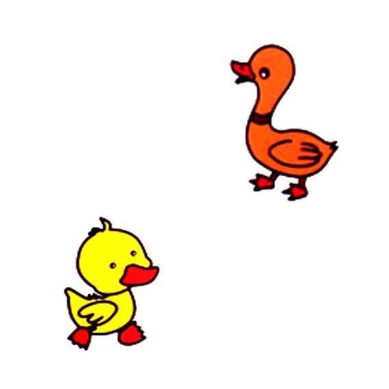 小鸭简笔画 小鸭简笔画怎么画