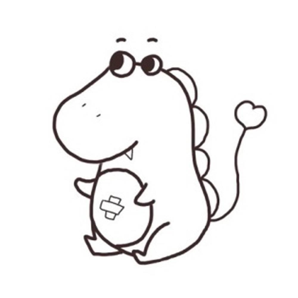 小怪兽简笔画 小怪兽简笔画图片