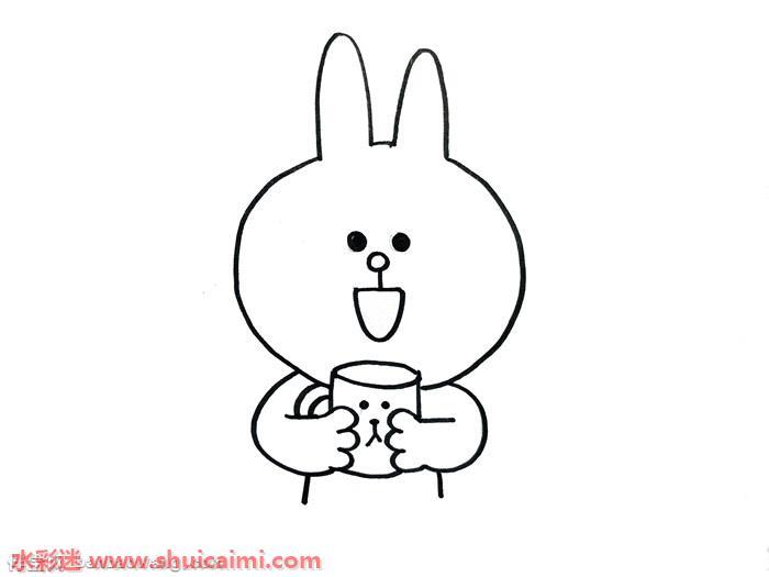可妮兔怎么画 可妮兔简笔画图片