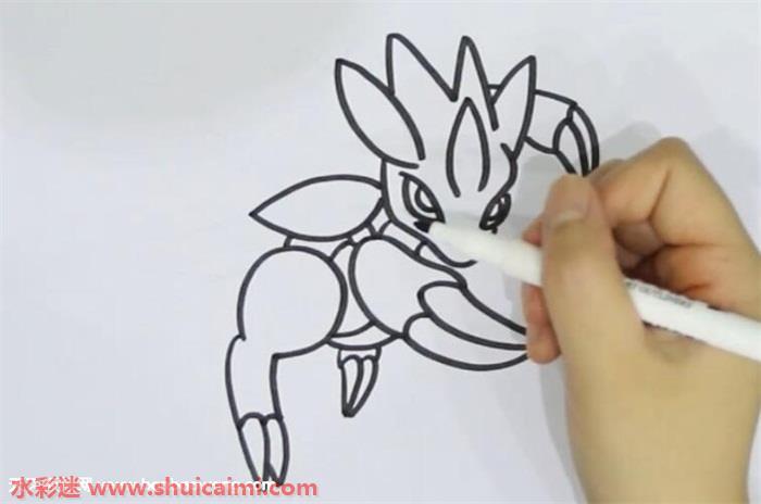 穿山王怎么画 穿山王简笔画漂亮