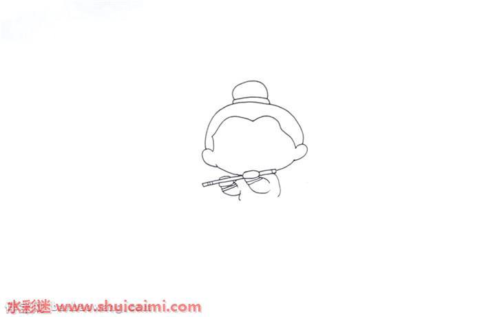 牛郎和老牛该怎么画 牛郎和老牛简笔画漂亮彩色