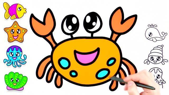 动物简笔画图片大全带颜色 卡通动物简笔画图片大全带颜色