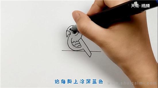 鸟简笔画怎么画 鸟简笔画图片