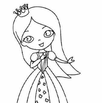 公主的简笔画 公主的简笔画 12星座