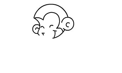 金丝猴简笔画图片大全（金丝猴儿童画图片大全）