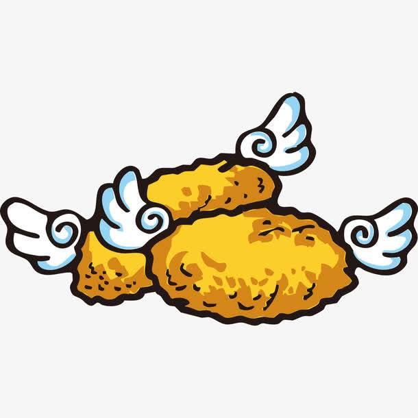 鸡翅简笔画 鸡翅简笔画图片大全彩色