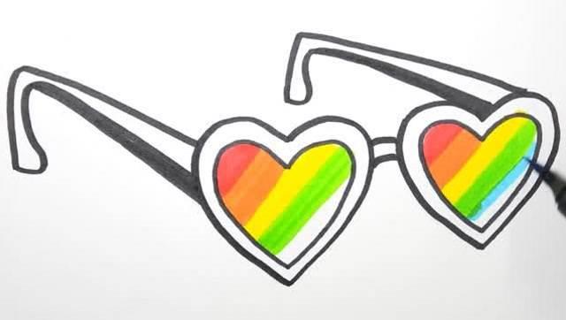 眼镜的简笔画图片大全 眼镜简笔画怎么画